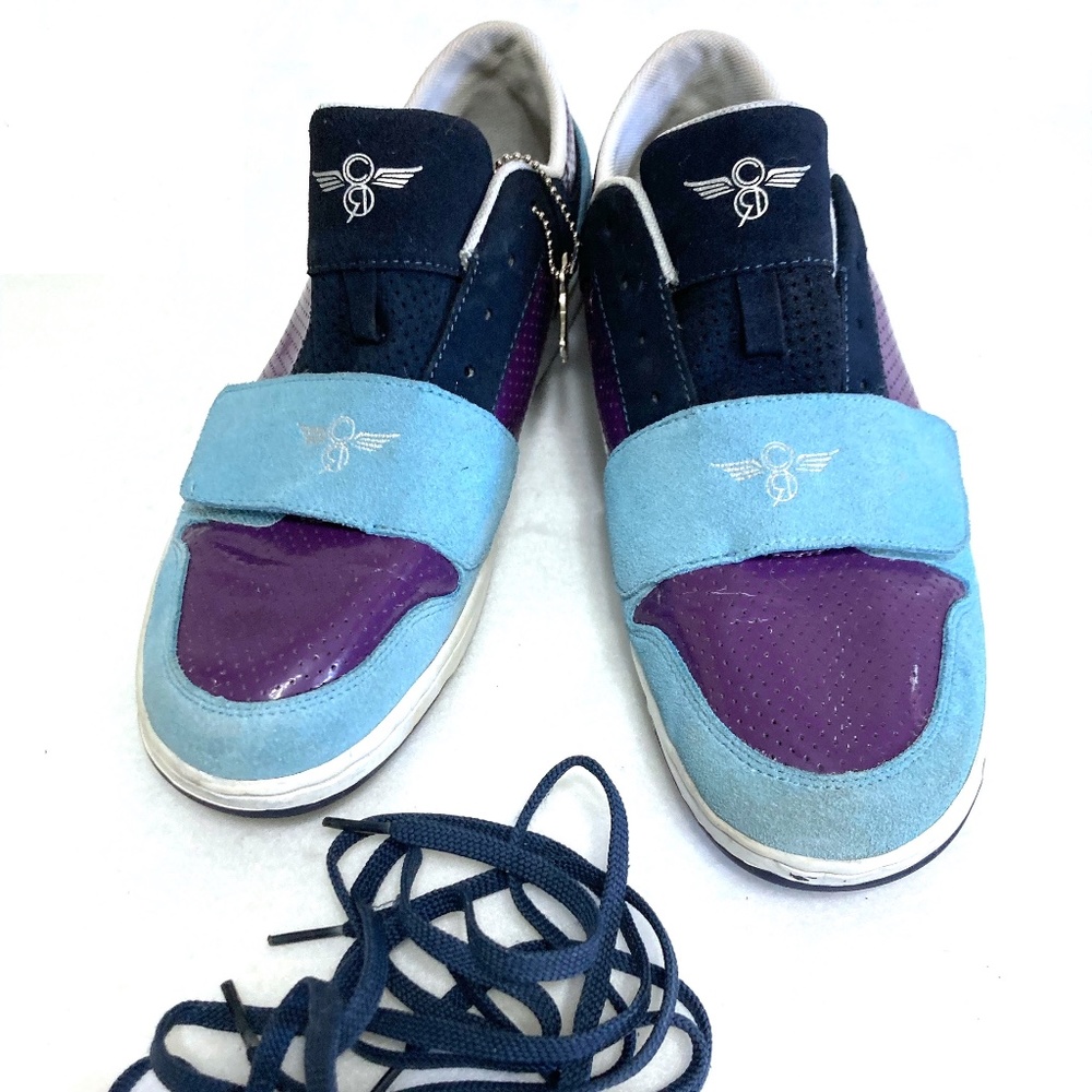 CREATIVE RECREATION Cesario Lo Athletic Shoes Sz 11 Blue Purple Sneakers